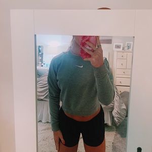 Nike cropped sweatshirt